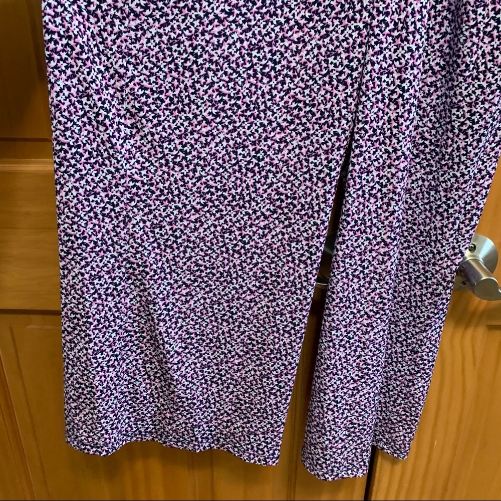 Michael Michael Kors Navy Floral Jumpsuit Size Medium NWT - Picture 9 of 9